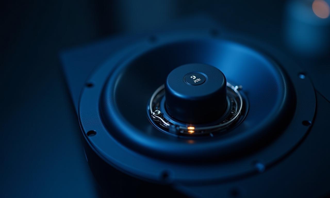High-fidelity speaker component with precision engineering focus